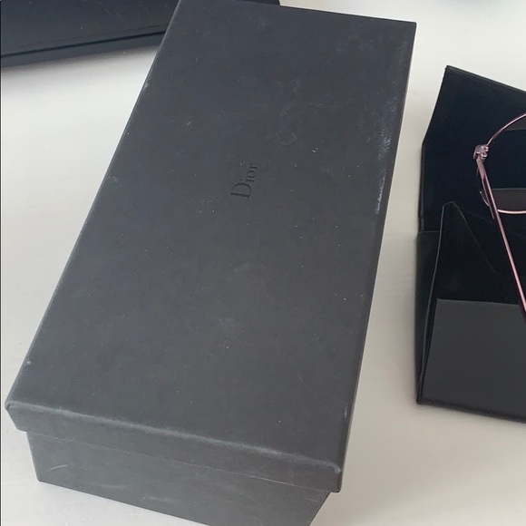 CHRISTIAN DIOR split pink/blue aviator sunglasses - Picture 4 of 8